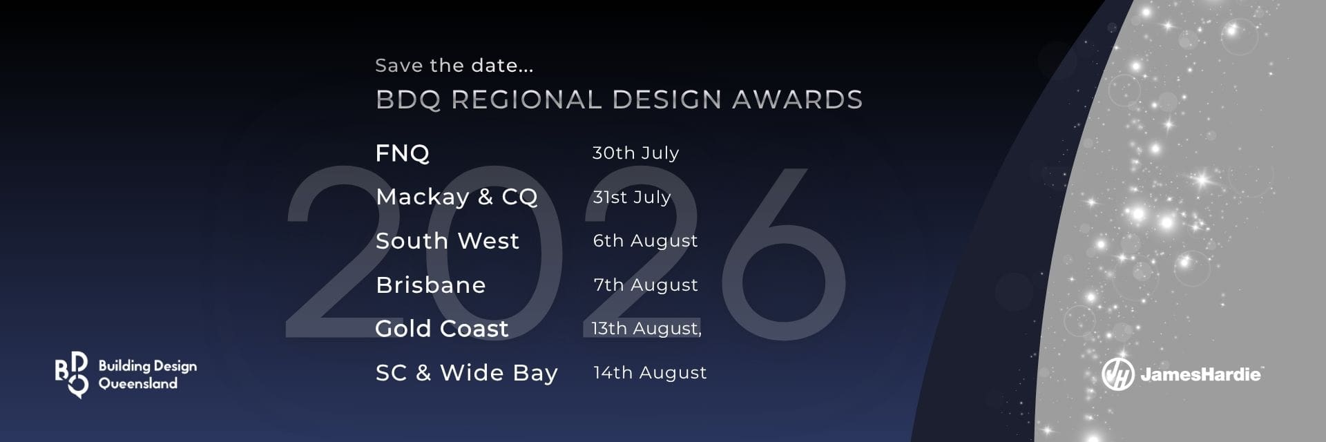 2026 Queensland Design Awards – October 24, Voco Brisbane